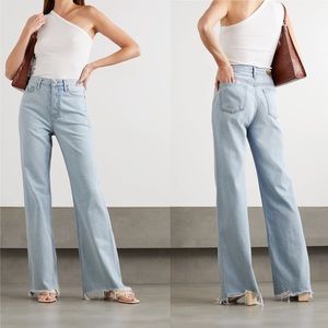 GRLFRND Carla High Rise Wide Leg Jeans Countdown Size 24